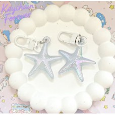 Blue Starfish Keychain